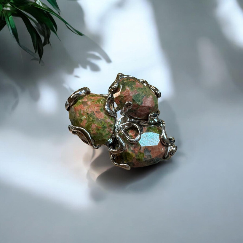 Bague unakite