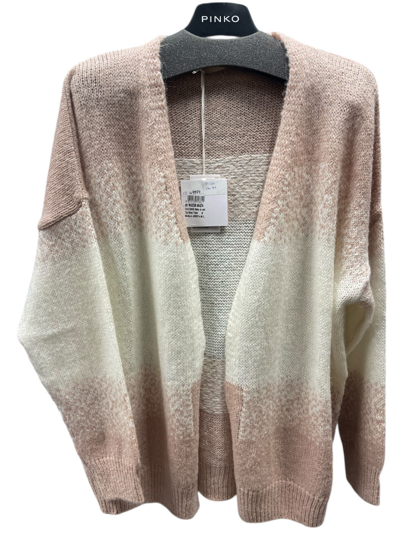 Sweter Liu Jo WA3C95 MAG74 pudrowo-biały S