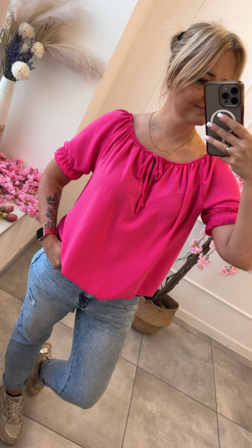 Bluzka hiszpanka falbanka 14562