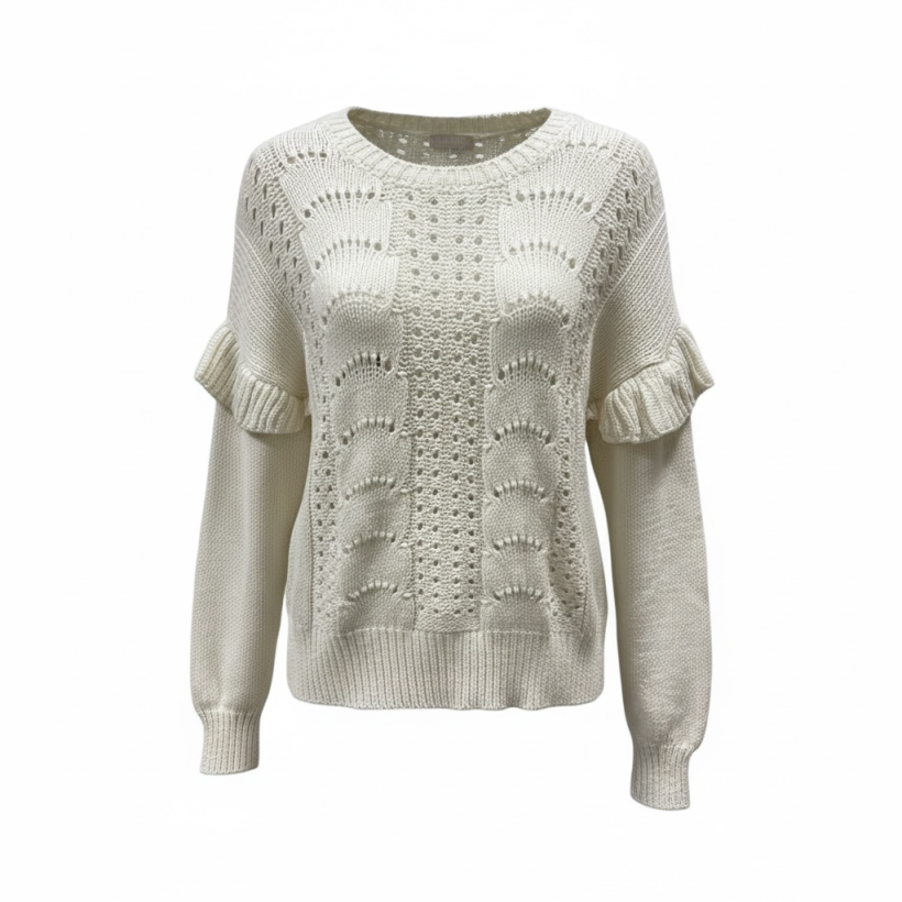 Sweter Liu Jo WA3349 MA45M biały M