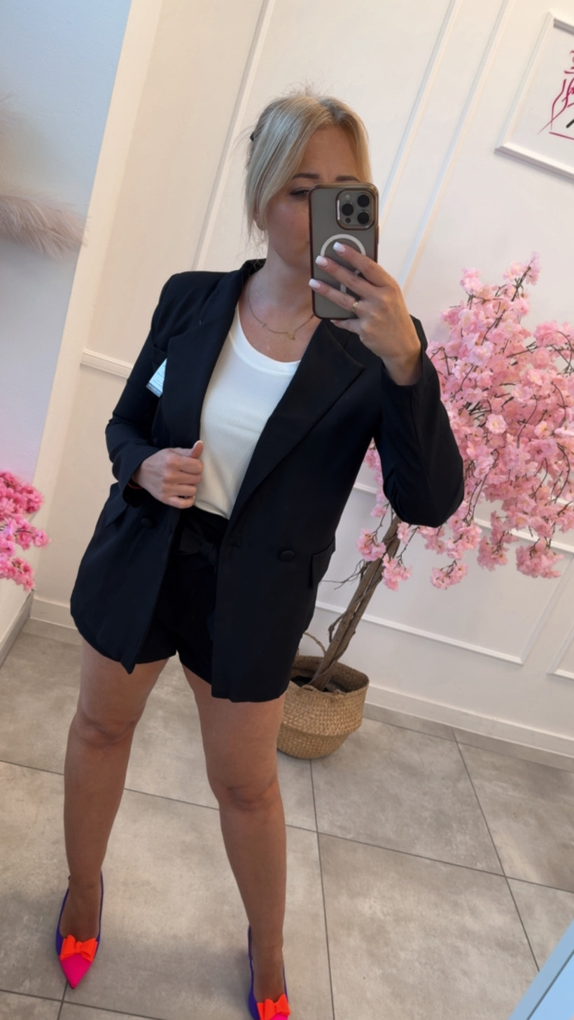 Komplet marynarka z szortami 14568