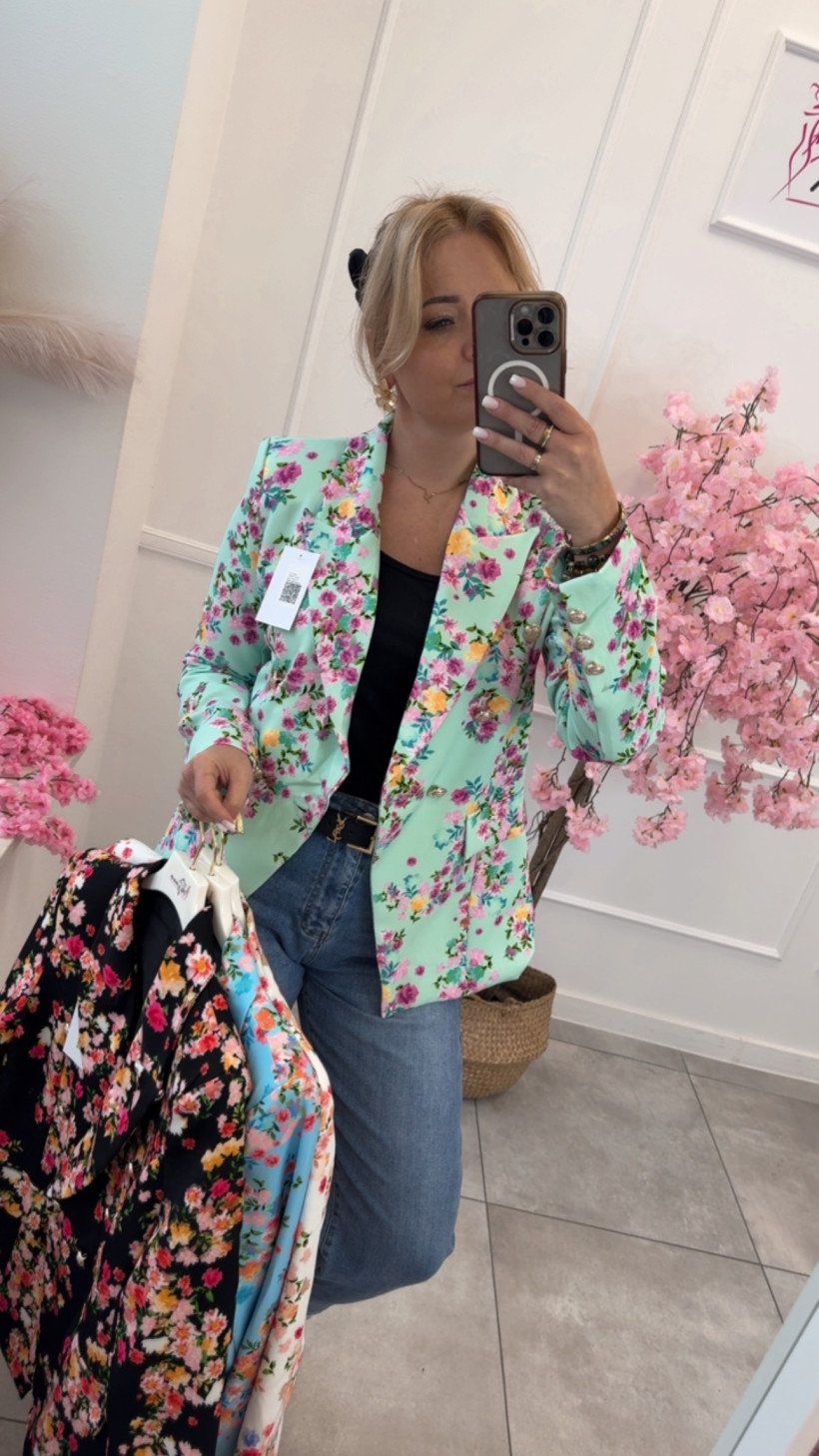 Marynarka w kwiaty 14560