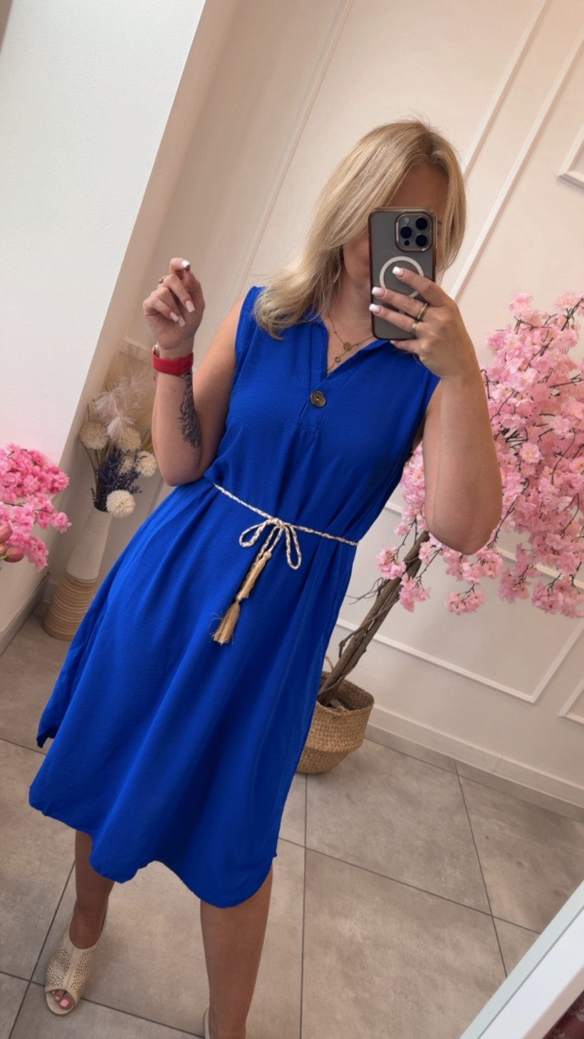 Sukienka z guzikiem 14577