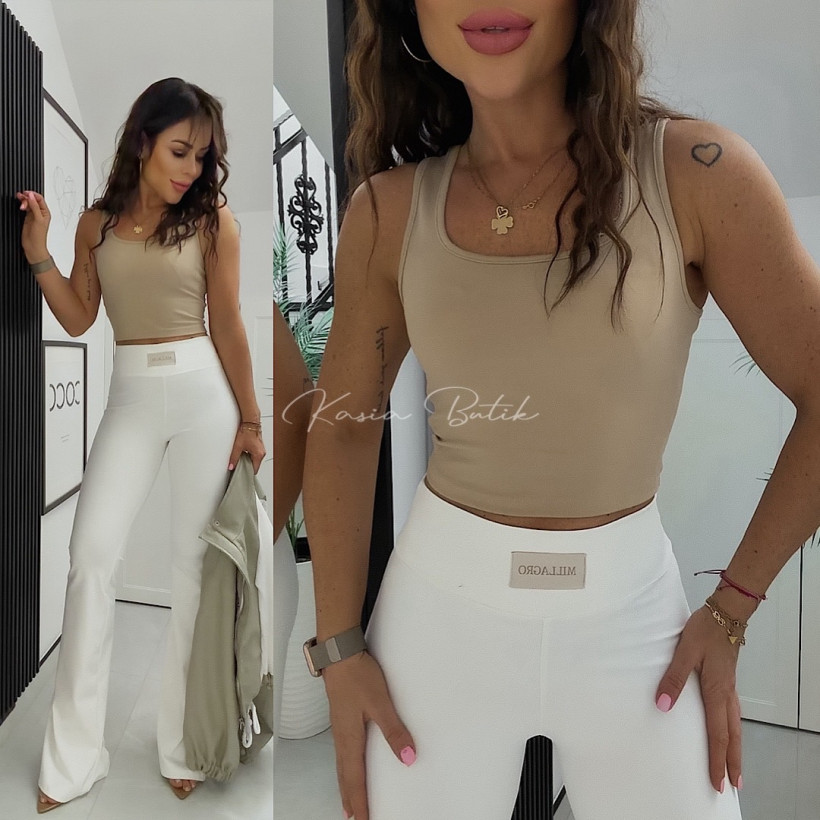 Top Wiskozowy Fame Beżowy