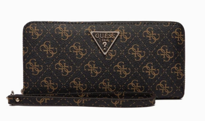Portfel Guess Laurel II Brown Logo
