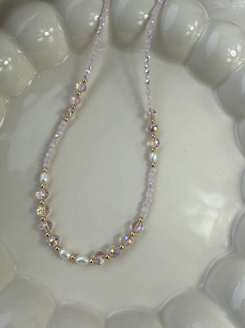 I* Naszyjnik PINK CORAL