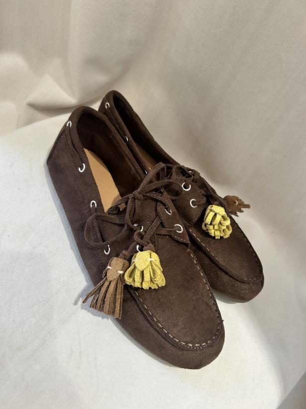 MOKASYNY ZAMSZ FRĘDZEL CZEKOLADA