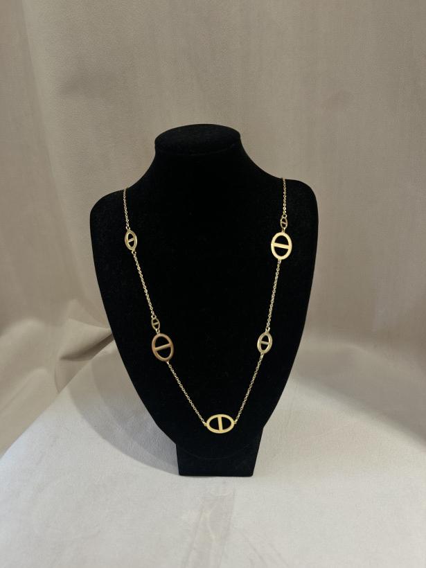 NASZYJNIK ZŁOTY BIG CD