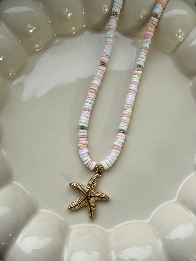 I* Naszyjnik ROZGWIAZDA DROPS