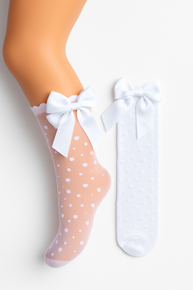 Skarpetki Kropki Lycra