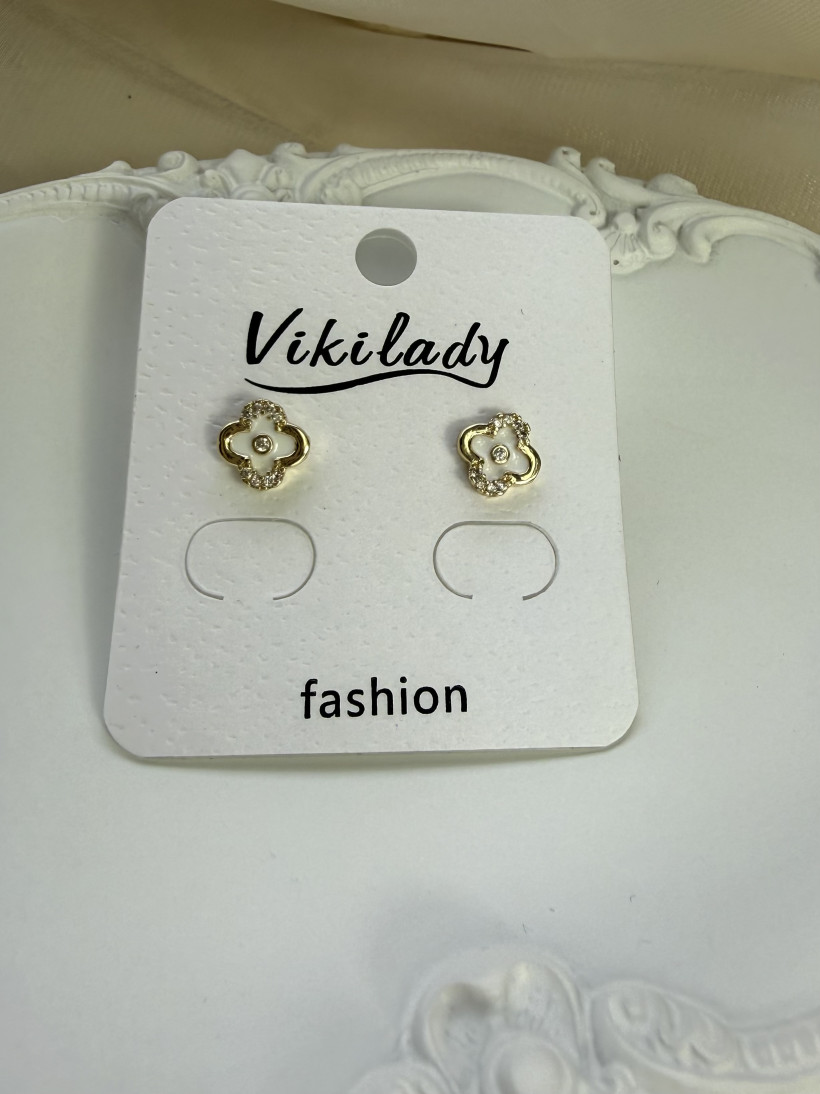 I* Kolczyki MILKY CLOVER