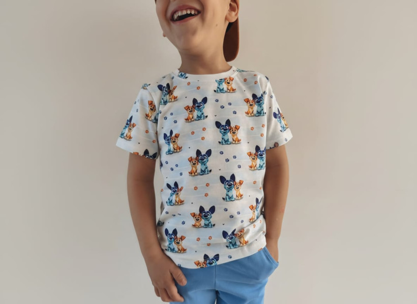 T-SHIRT PIESKI  BY O BABY