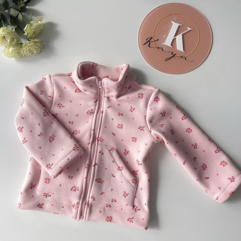 BLUZA MIKROPOLAR  PRINT DZIEWCZYNKA  KAYA