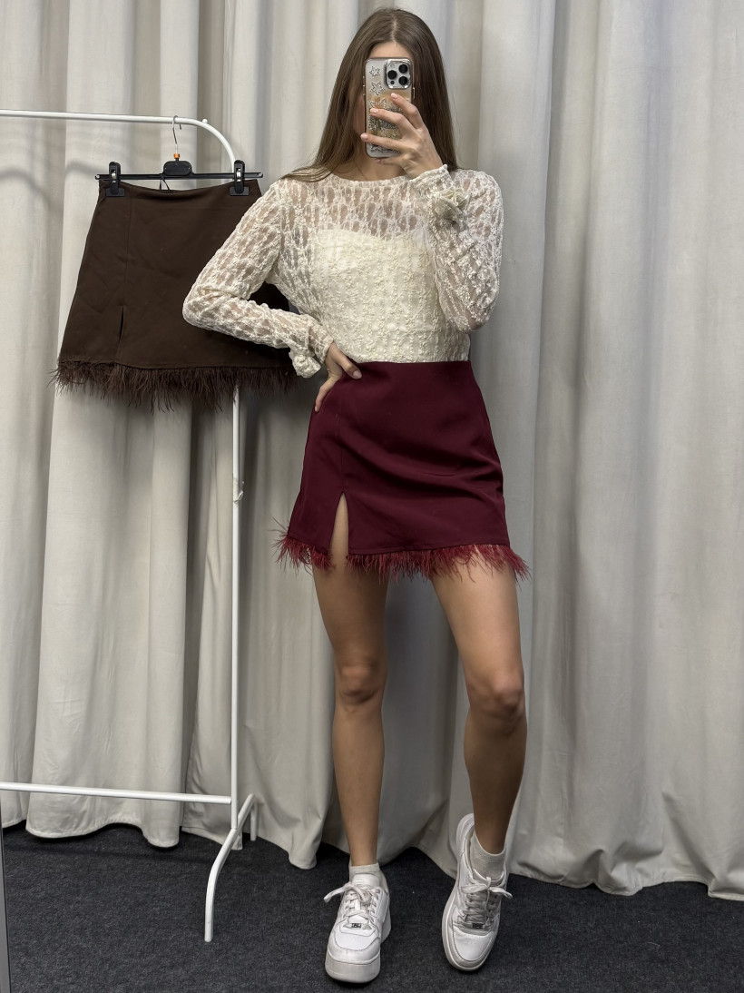 Spódniczka/spodenki piórko