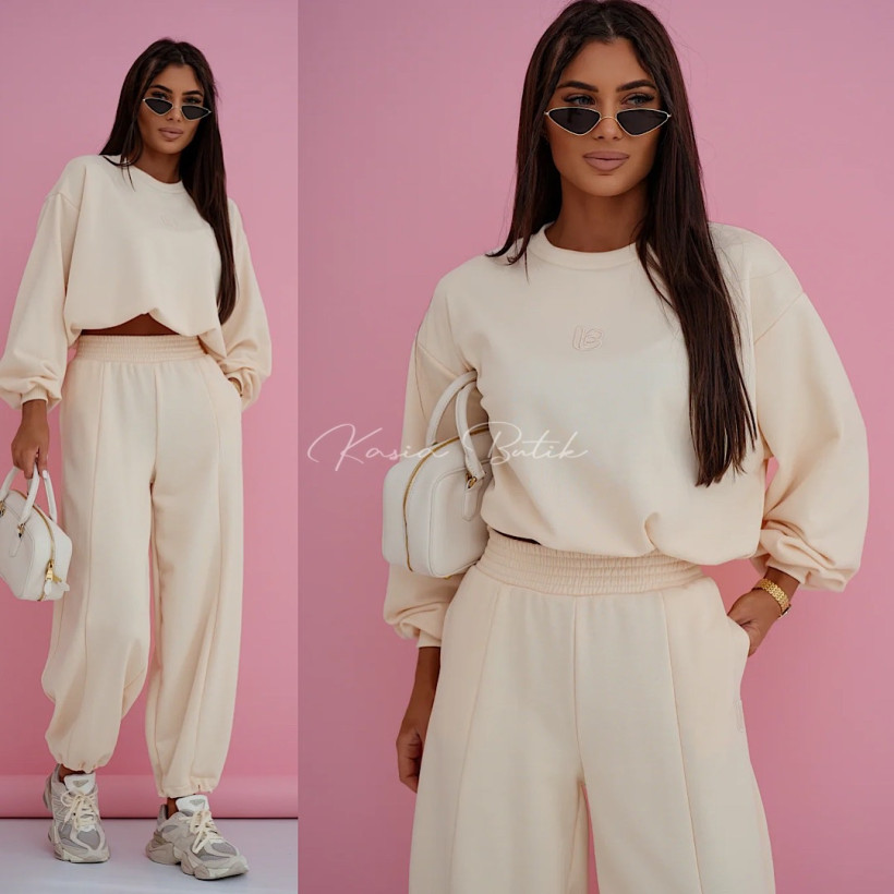 Komplet  Bawełniany Bronx Kokos