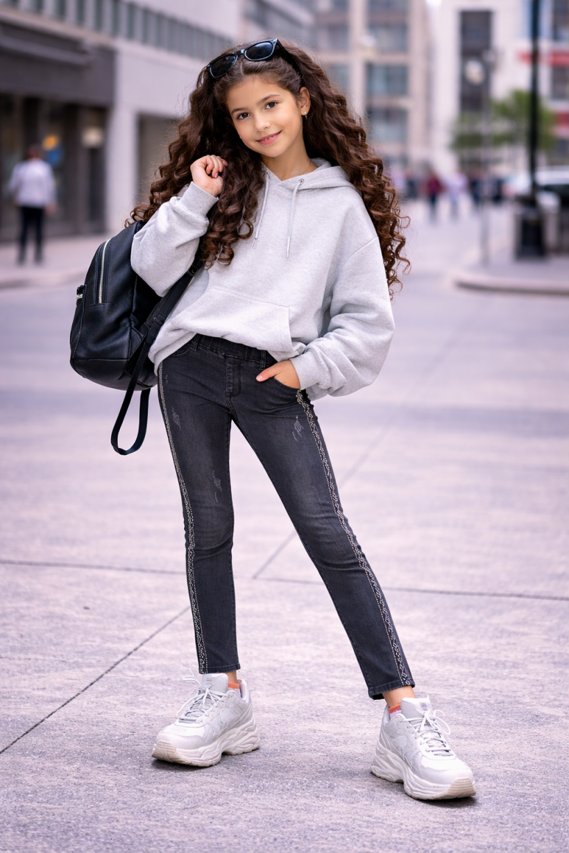 Spodnie rurki Cykonie