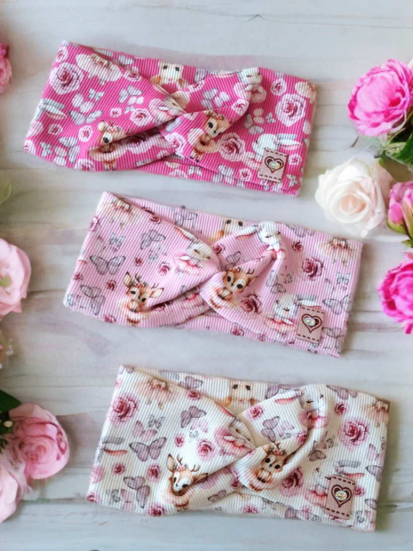 Opaska sarenka i zajączek Od kilku miesięcy do 6/7lat