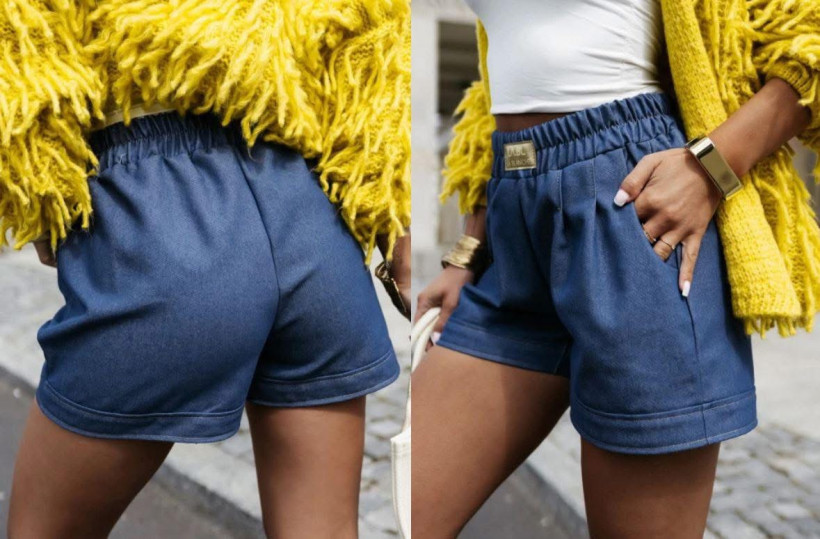 Szorty denim jeans  La Blanche 