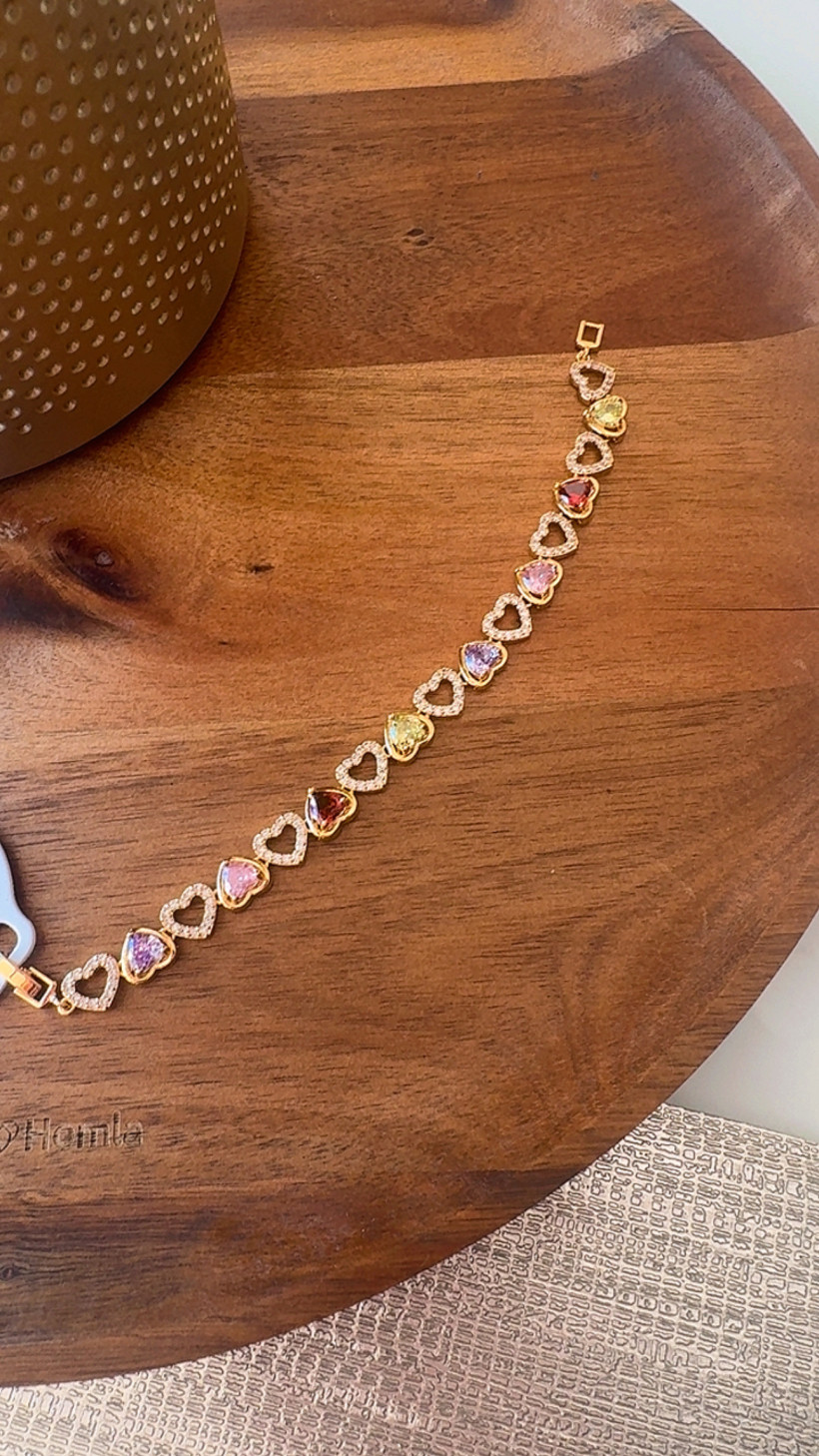 Bransoletka serca 13860 K