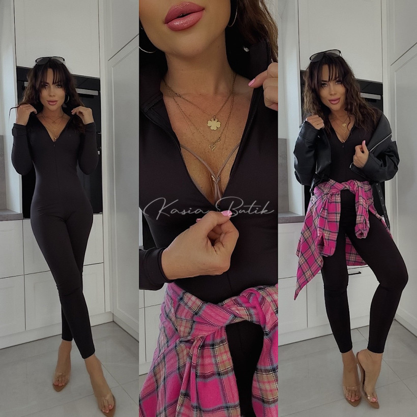 Kombinezon Wiskozowy Exclusive Night Czarny