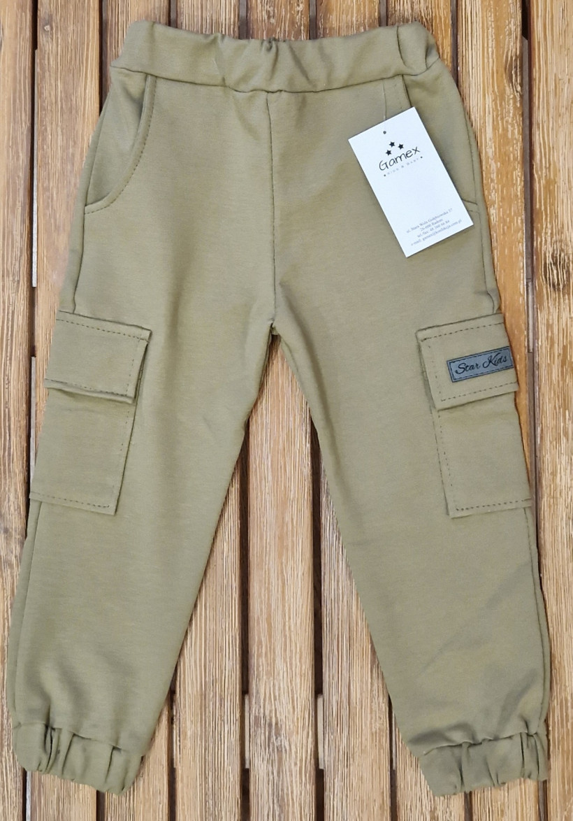 SPODNIE BOJÓWKI JASNA OLIWKA  STAR KIDS