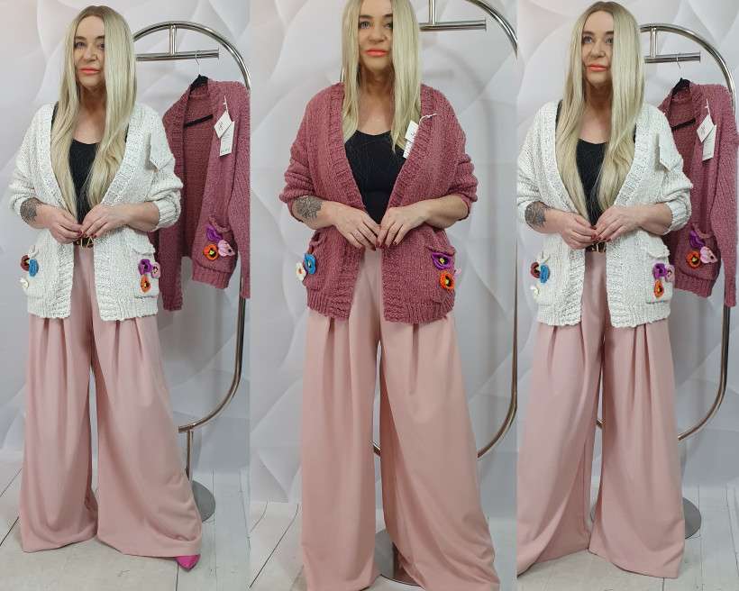 SWETER  RILLA  23051 RN7  Z KWIATUSZKIEM