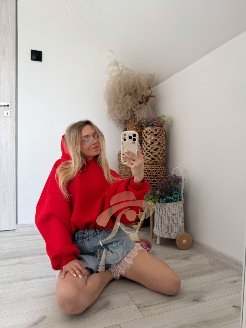 Bluza stopper by BANGLA czerwień