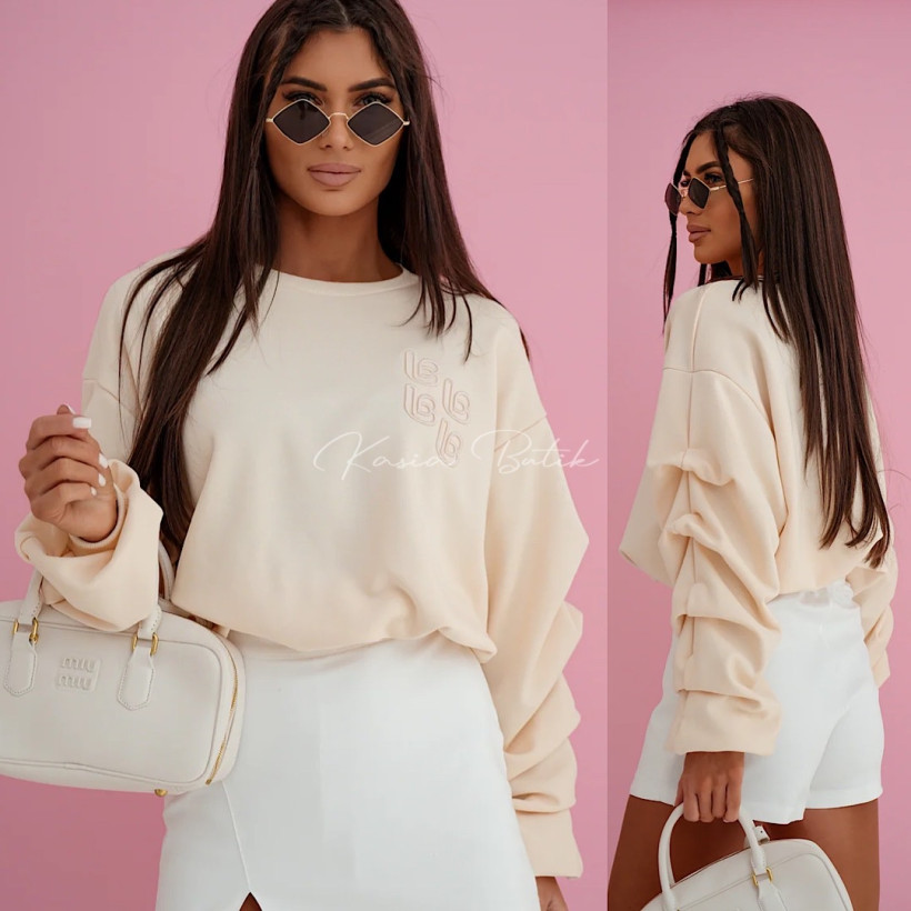 Bluza Bawełniana Remy Spring Kokos