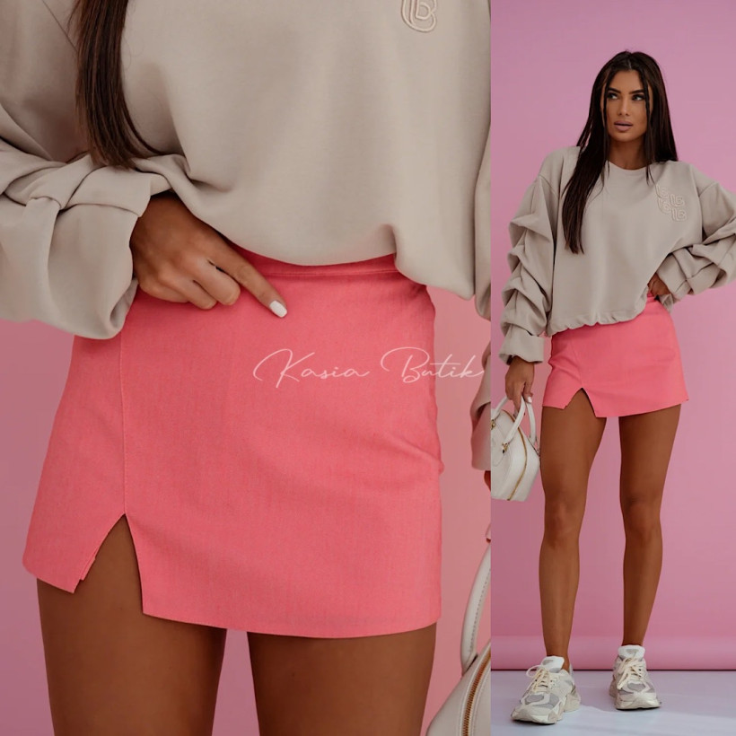 Spódnico-Szorty Bawełniane Mabel Koral