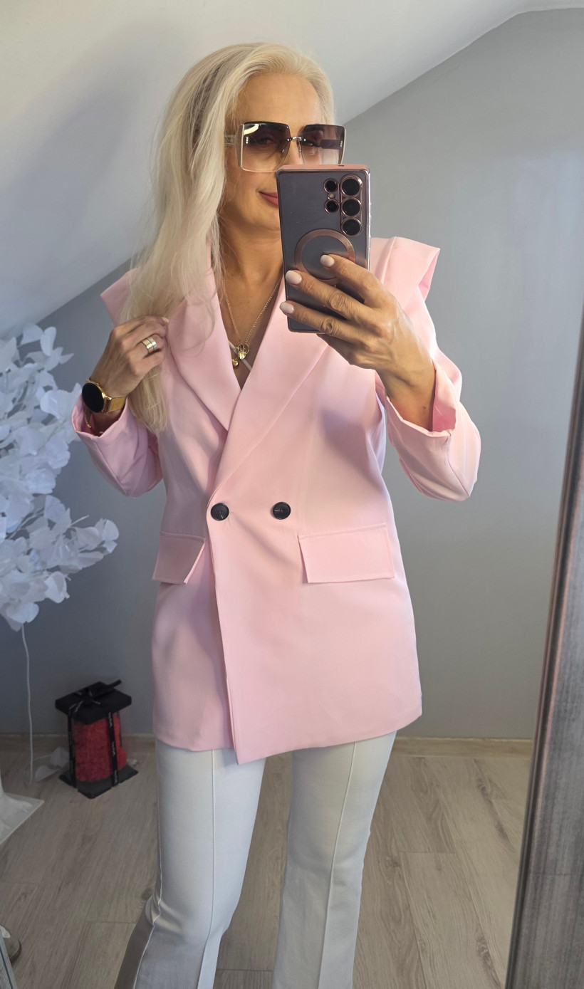 Marynarka Bella róż