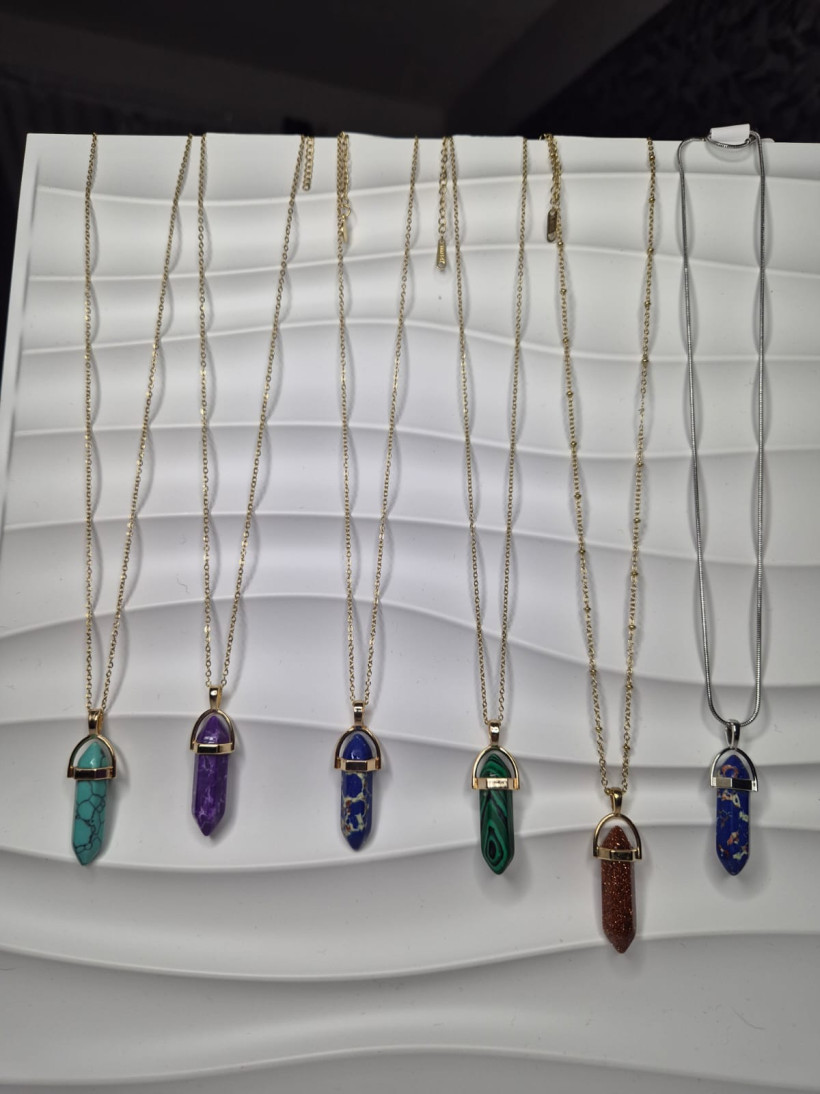 Naszyjnik z kamieniem naturalnym ARMI