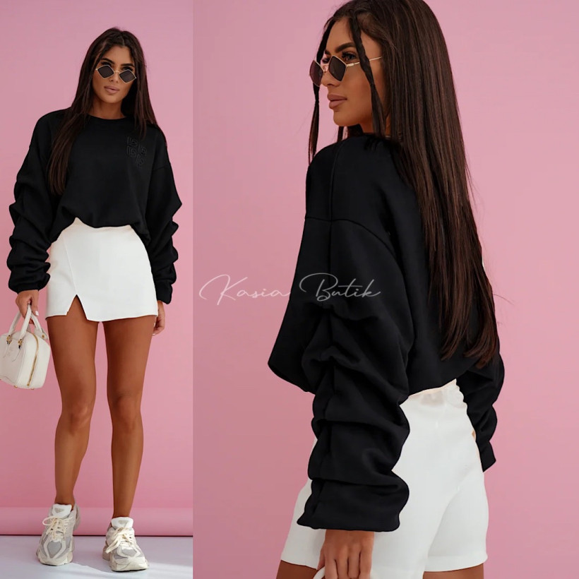 Bluza Bawełniana Remy Spring Czarna 