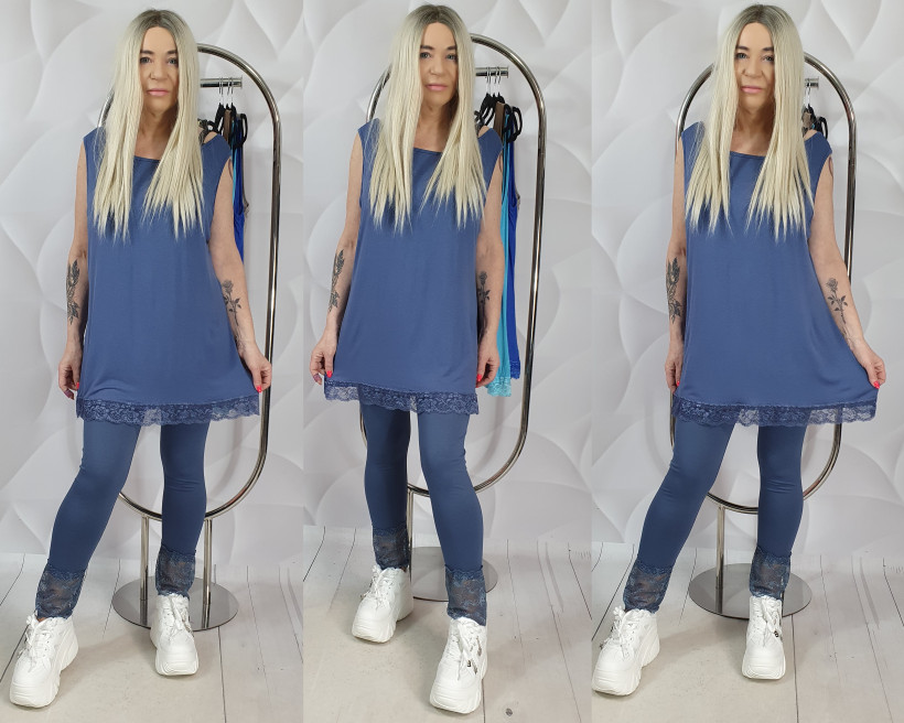 bluzka Z  KORONKĄ 2064 SK18  %%%%%%%%%%%przecena