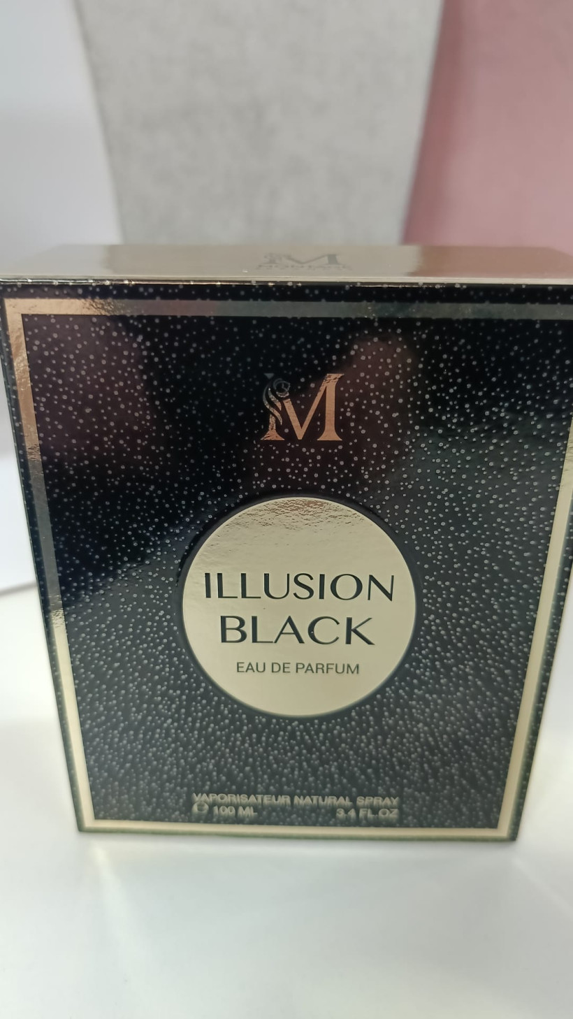 Wyprzedaż - Perfumy Illusion Black  100 ml