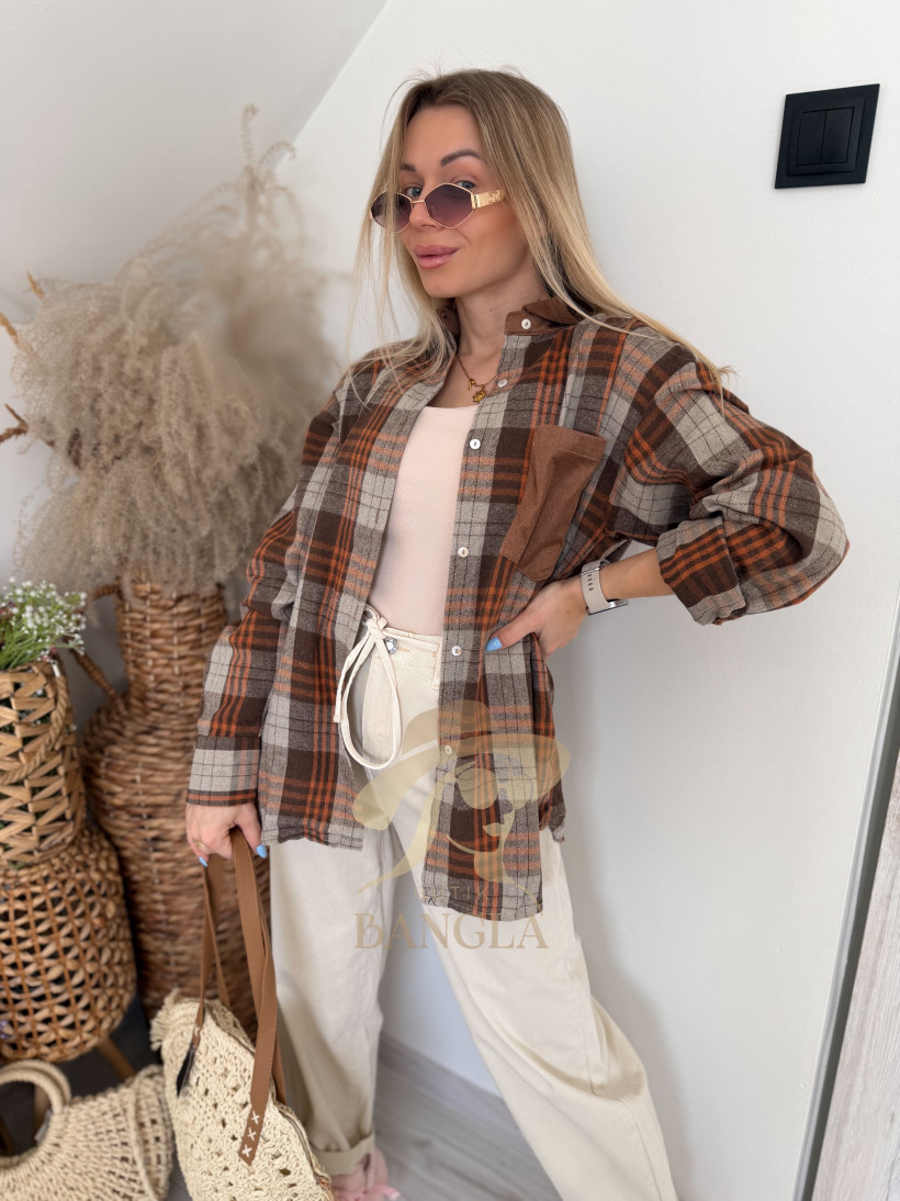 Koszula krata A65073