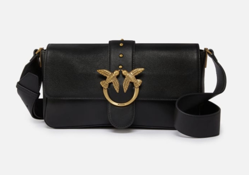 Torebka Pinko Love One Classic Slouchy FL. 104524 A0QO Vitello Morbido black