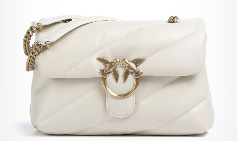 Torebka Pinko Love Puff Classic Cl. 100038 A0F2 Sheep Nappa ecru