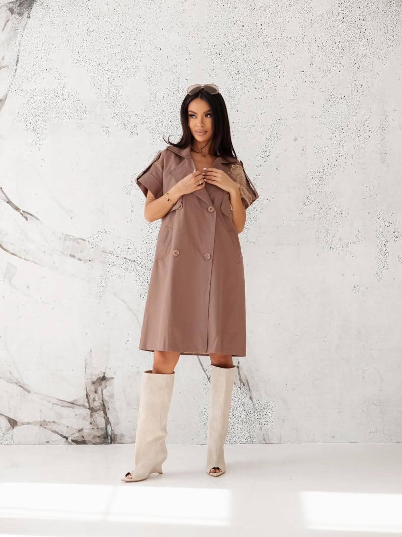 By o la la..! kamizelka z kwiatem