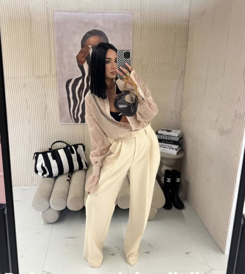 LA MILLA SPODNIE BEŻ KANT PREMIUM