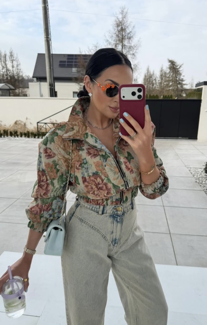 LA MILLA BOMBERKA ŻAKARDOWA