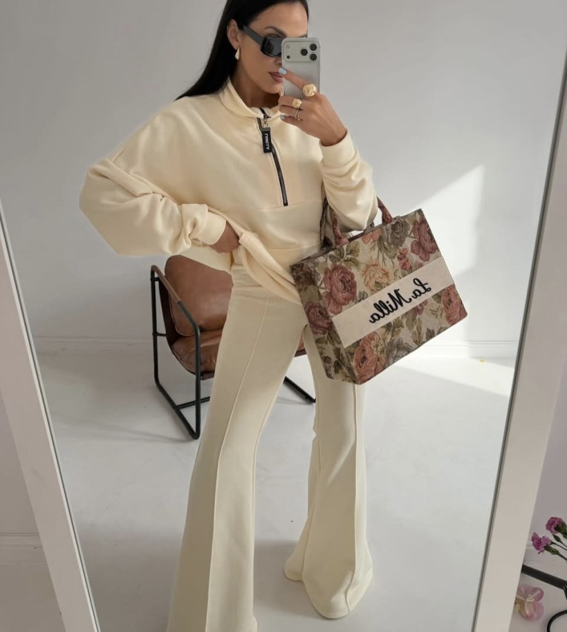 LA MILLA BLUZA MASEŁKOWA ZAMEK