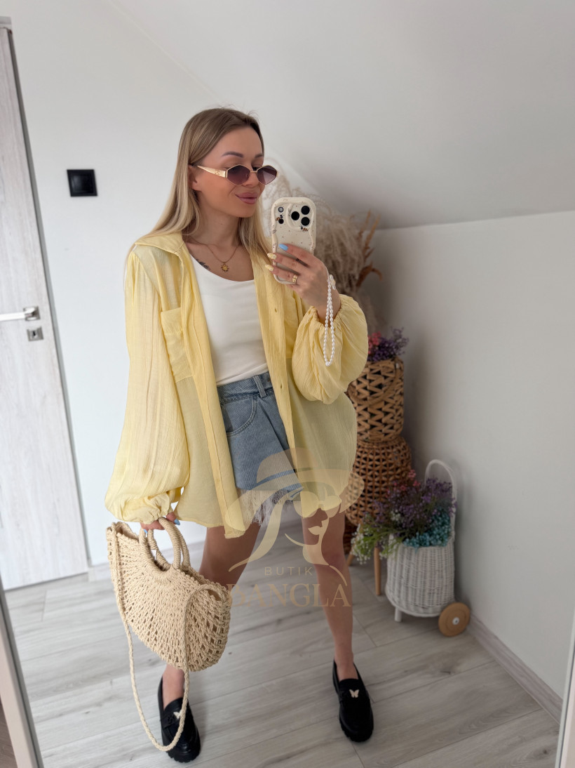 Koszula rękaw gumka