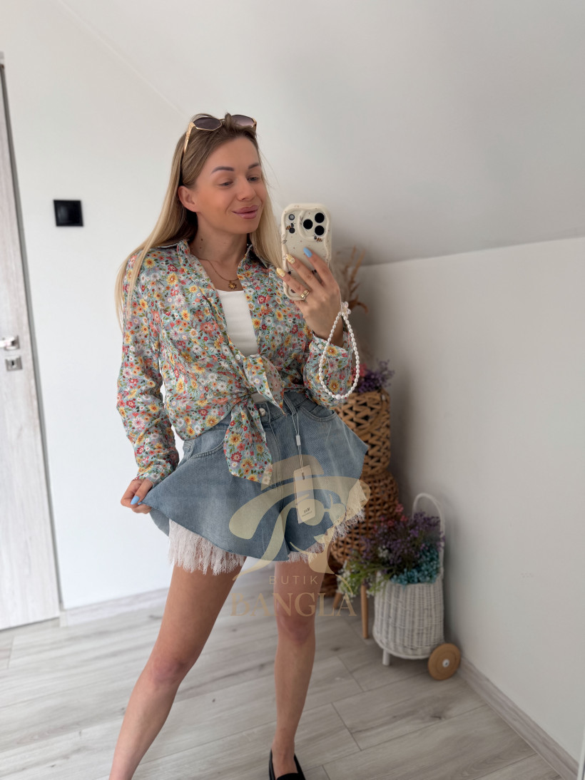 Koszula kwiatki 67632