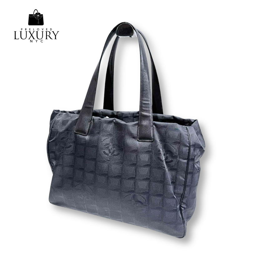 CHANEL New Travel Line Nylon Tote Bag
