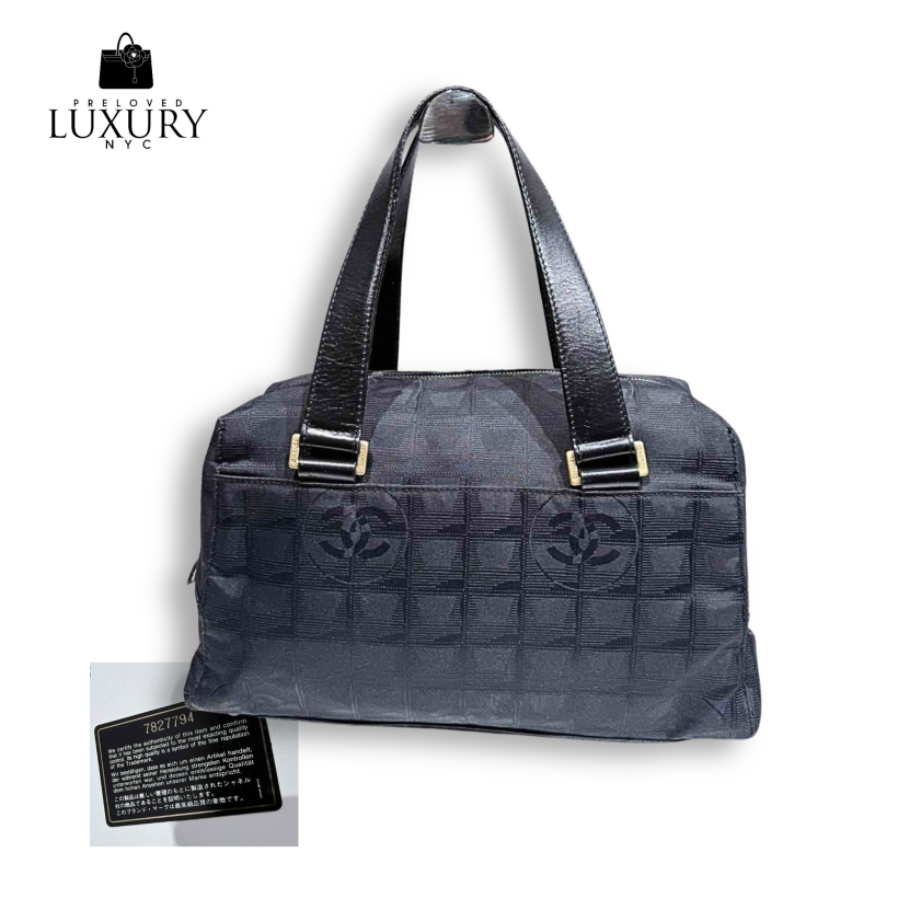 CHANEL New Travel Line Shoulder Bag Vintage CC