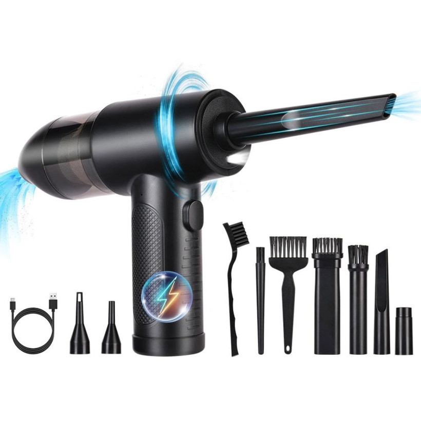 Odkurzacz podręczny z 4 końcówkami