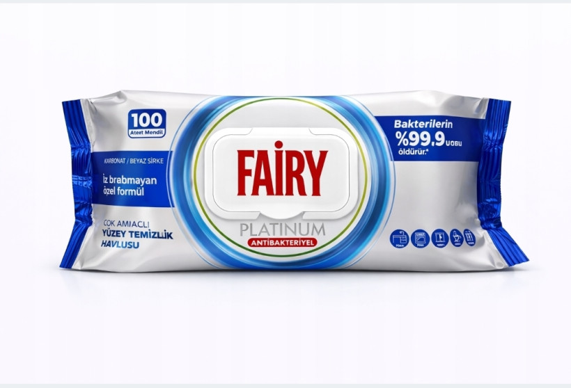 Chusteczki nawilżane Fairy Platinum Antibakteryjne