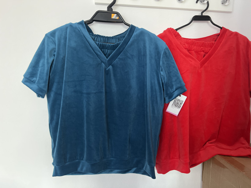 KOMPLET WELUROWY KRÓTKI