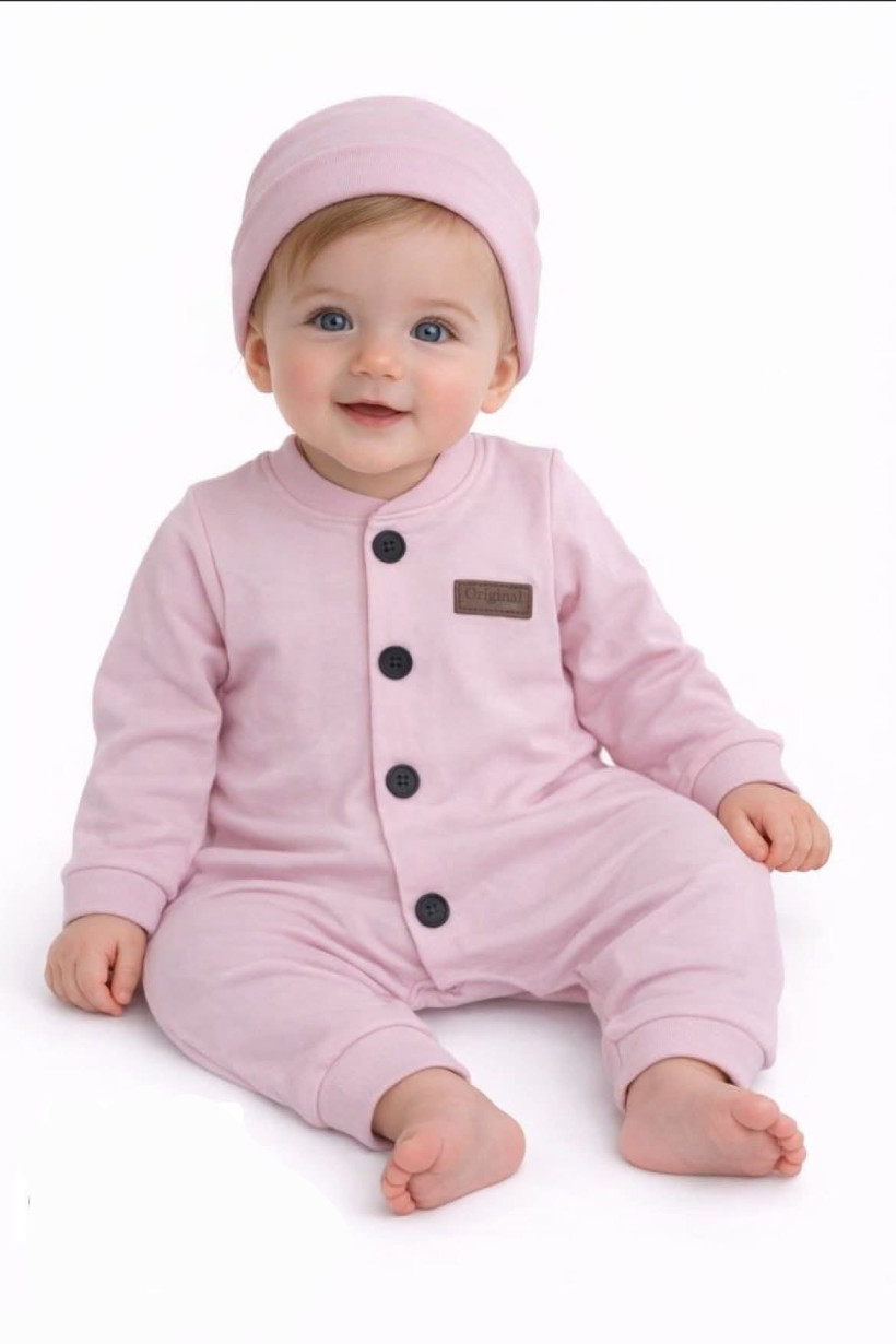 Pajac z czapeczką 62-74cm