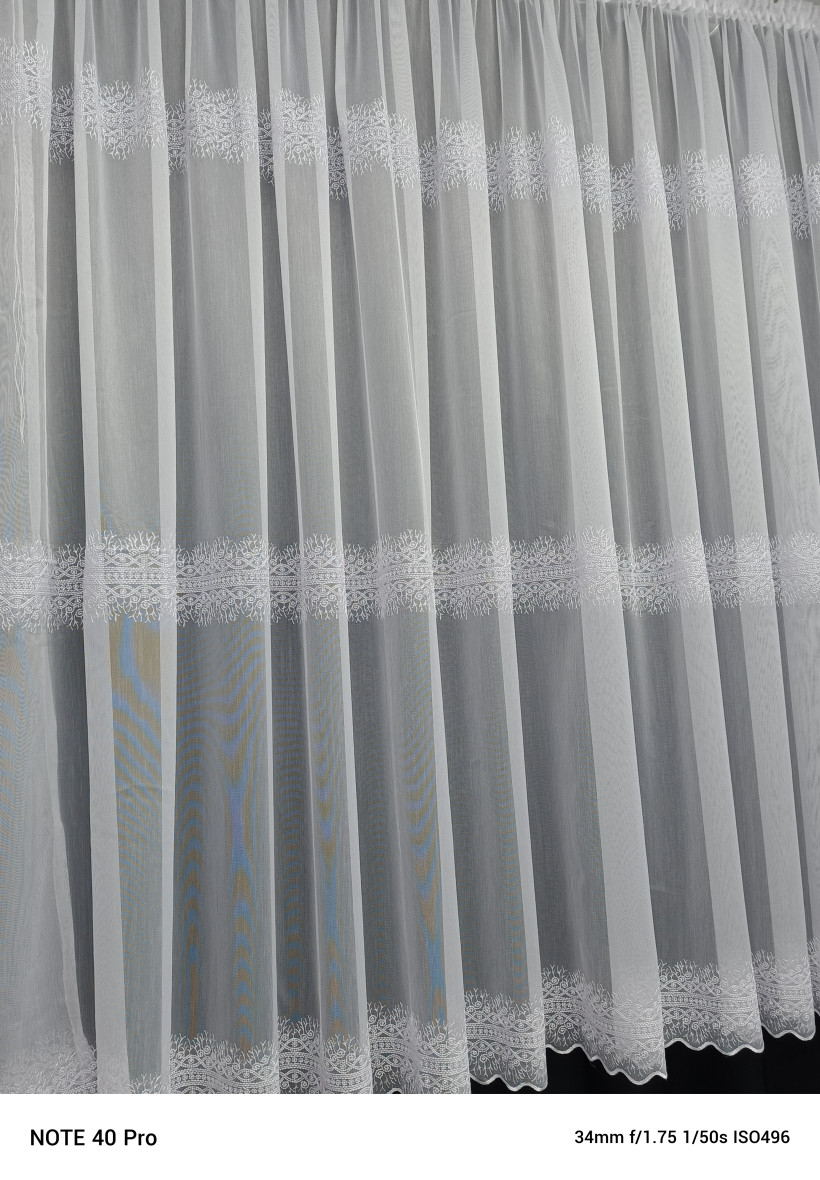 Firana gotowa bambus 500x180cm f485